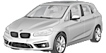BMW F45 P1DA4 Fault Code